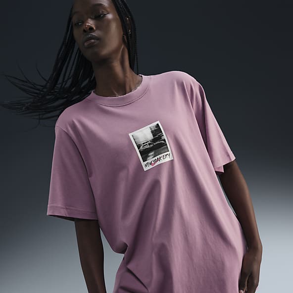 Women purple nike shirt outlet